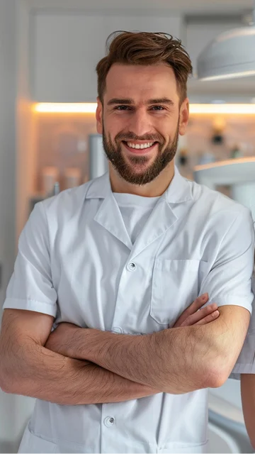 Happy family smiling